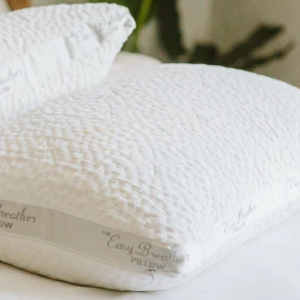 NEW Nest Bedding Easy Breather Pillow - standard/queen - LOT OF 2